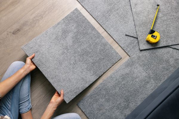 Carpet Tiles Installation in Orange